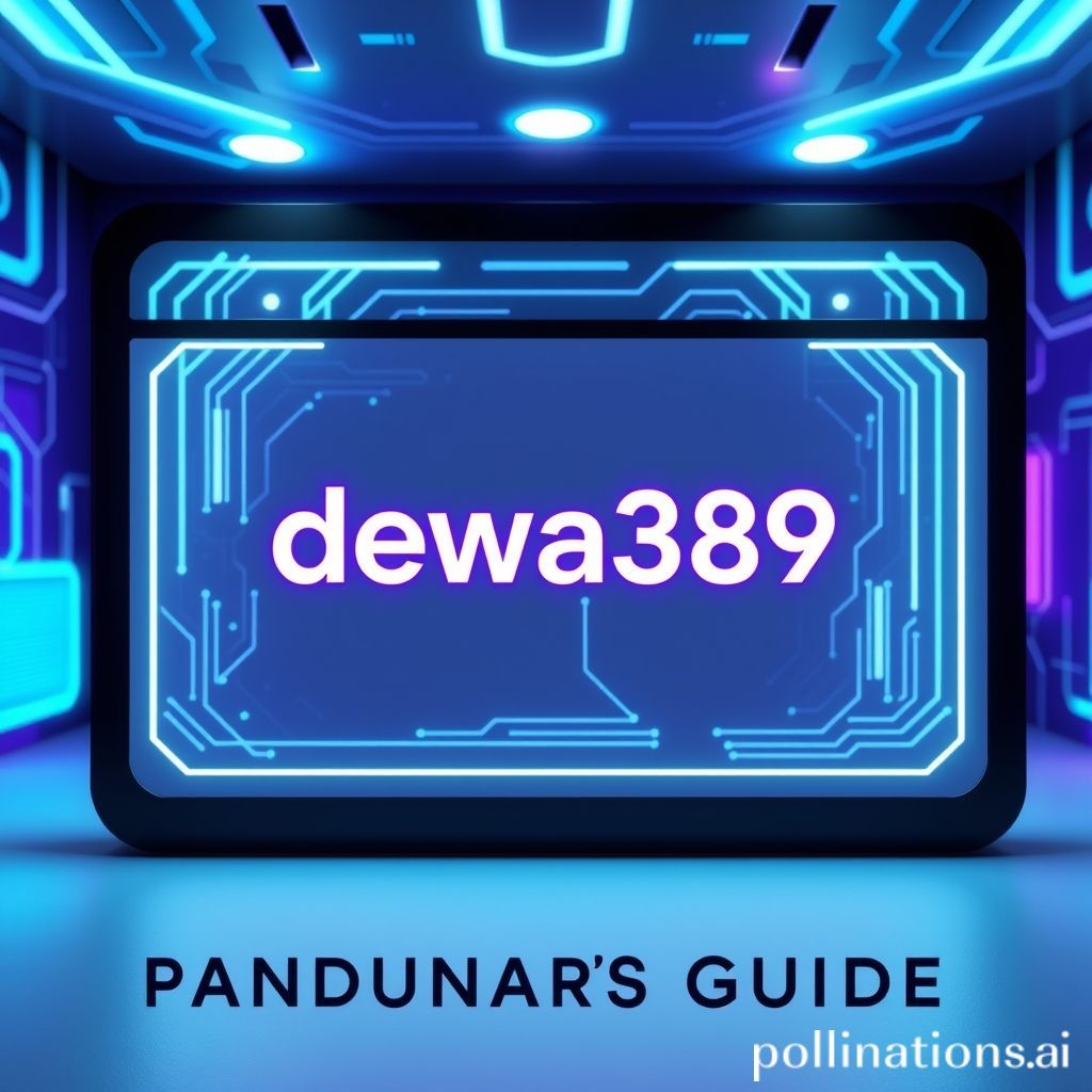 Panduan Pemula Untuk dewa389
